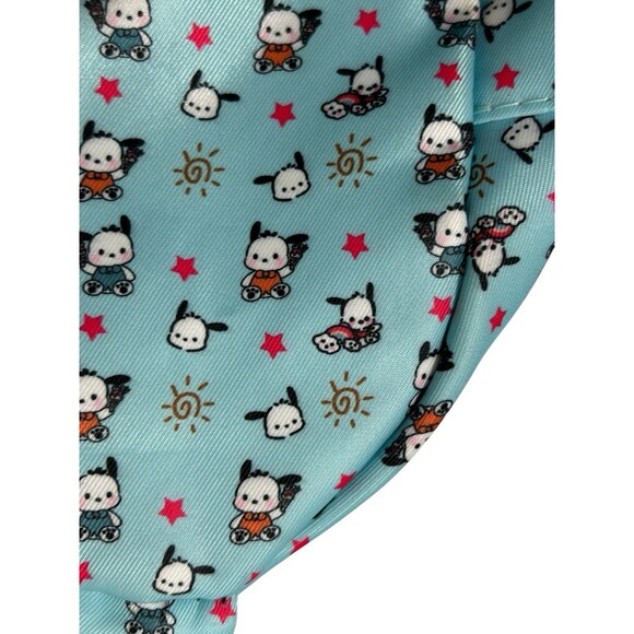 POCHACCO Mini Sling Blue Graphic Print Backpack “Every Day Is Good” - Picture 5 of 7